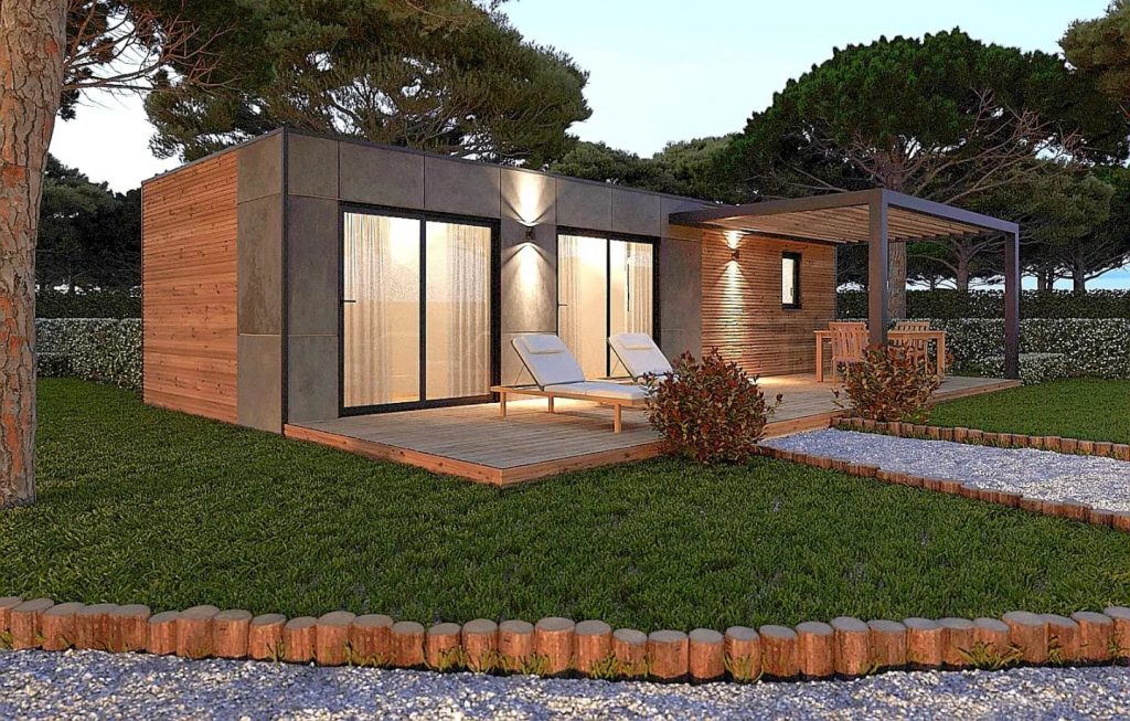 Mobil home studio de jardin tiny house